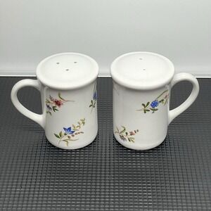 BIA Cordon Bleu The Frieda Collection Salt And Pepper Shakers Porcelain Floral